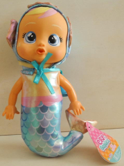 Cry Babies Meerjungfrau blau/rosa - NEU