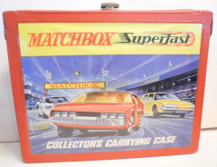 Matchbox Sammelkoffer Super Fast rot