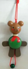 Hampelmann Bär aus Holz