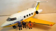Playmobil Aero Line Linienjet Flugzeug Passagierjet Nr. 3185
