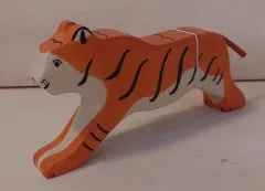Tiger laufend aus Holz von Holztiger