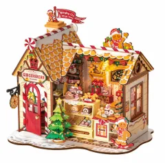 Modellbausatz Lebkuchen-Haus von Robotime