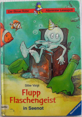 Der blaue Rabe: Flupp Flaschengeist in Seenot