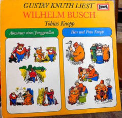 Schallplatte Gustav Knuth liest Wilhelm Busch
