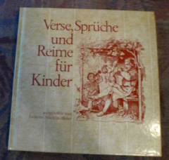 Verse, Sprüche und Reime für Kinder - fast NEU